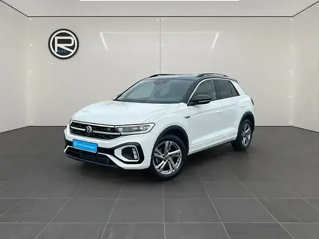 Gebraucht VW T-Roc R-line 150 PS (110 kW) 2024 Pure white/schwarz SUV