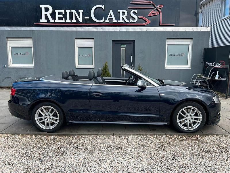 Gebraucht Audi A5 Cabriolet S-line plus 239 PS (175 kW) 2009 Blau Cabrio