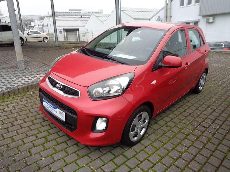 Gebraucht Kia Picanto Edition 7 69 PS (50 kW) 2017 Signalrot met. Kleinwagen