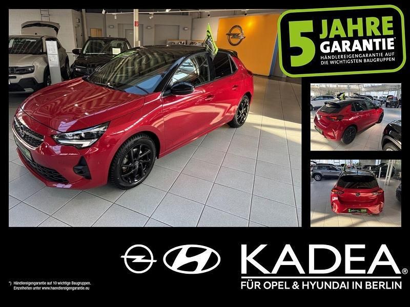Chili rot/kardio rot Gebraucht 2021 Opel Corsa GS Line Kleinwagen | 17.490 € (Fairer Preis) - Bild 1/4