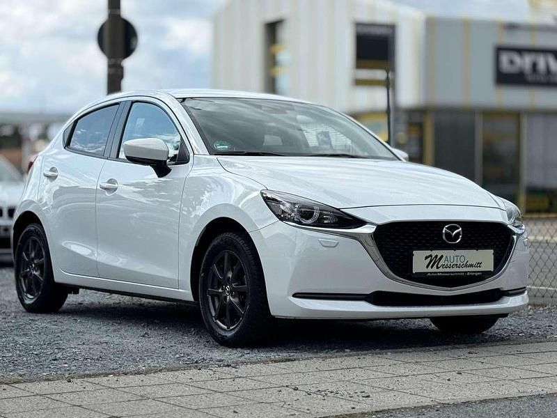 Weiß Gebraucht 2023 Mazda 2 Exclusive Kleinwagen | 16.940 € (Etwas zu teuer) - Bild 1/4