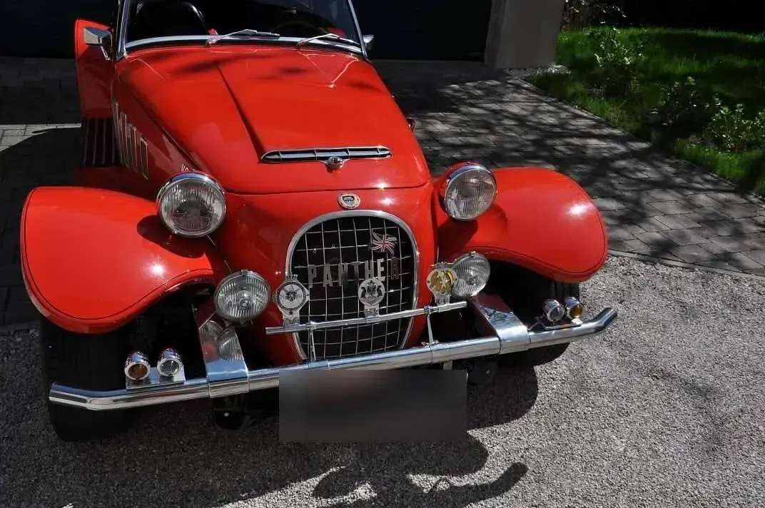 Gebraucht Panther Kallista 136 PS (100 kW) 1983 Rot Cabrio