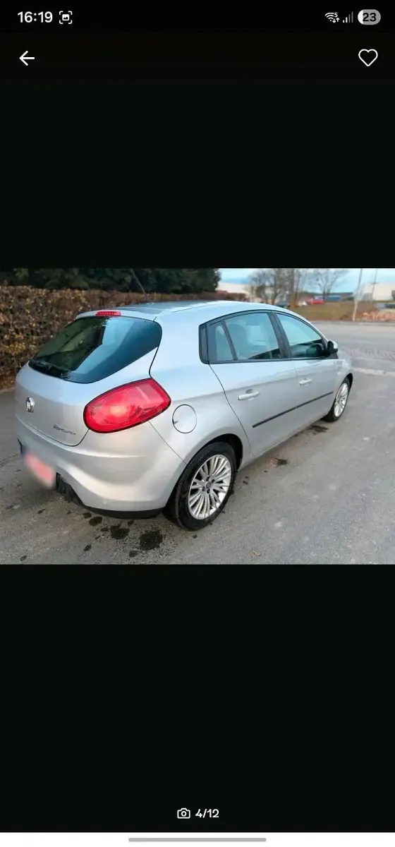 Gebraucht Fiat Bravo 120 PS (88 kW) 2009 Silber Kleinwagen