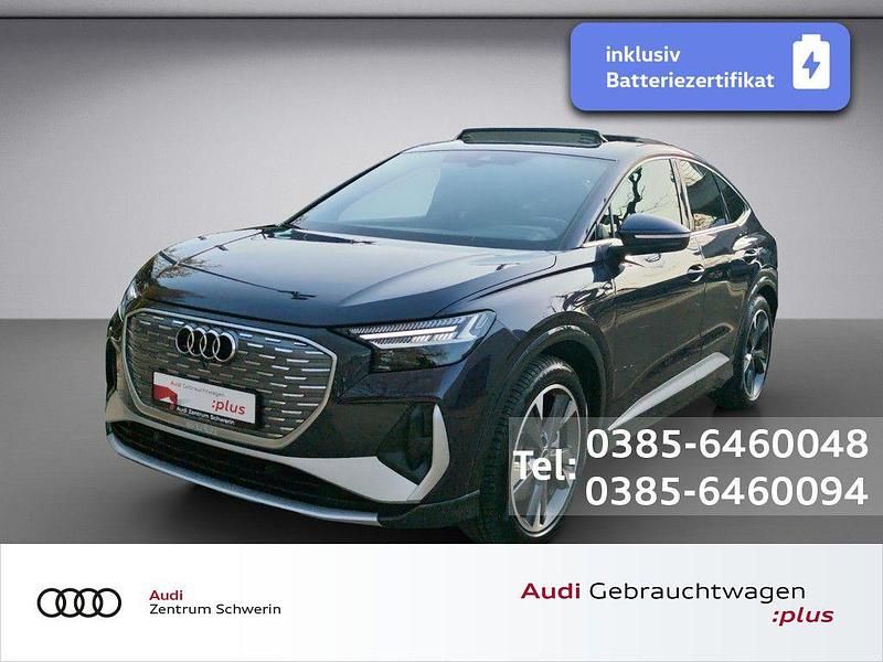 Auroraviolett Gebraucht 2024 Audi Q4 Sportback e-tron Ambiente SUV | 49.990 € - Bild 1/4