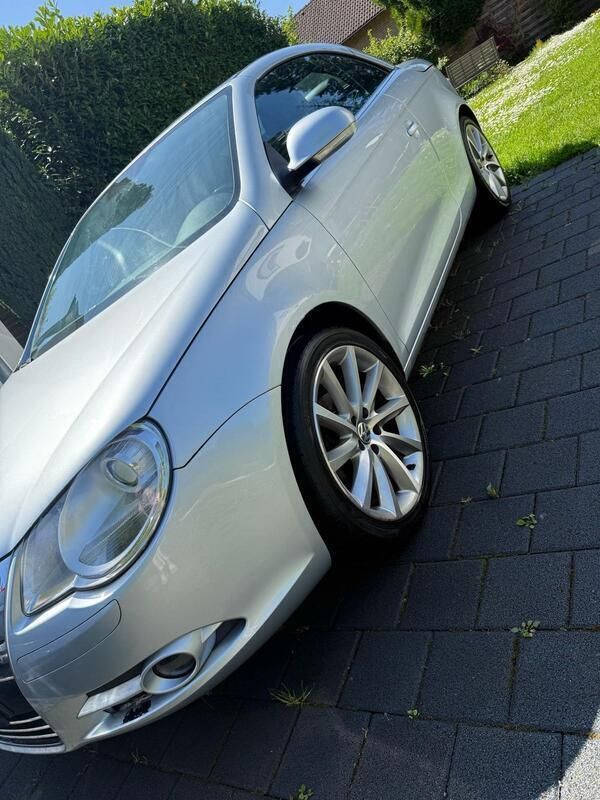 Silber Gebraucht 2007 VW Eos Cabrio | 2.499 € (Guter Preis) - Bild 1/4
