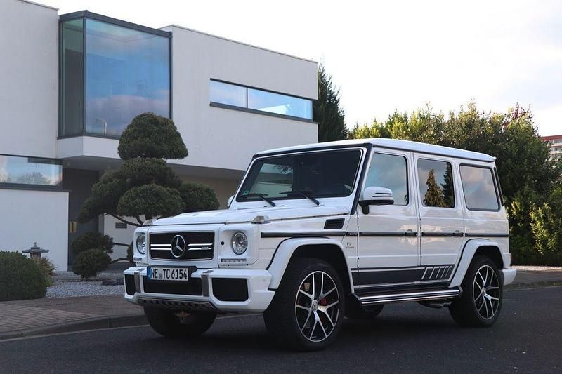 Weiß Gebraucht 2017 Mercedes G63 AMG AMG SUV | 60.900 € (Superpreis) - Bild 1/4