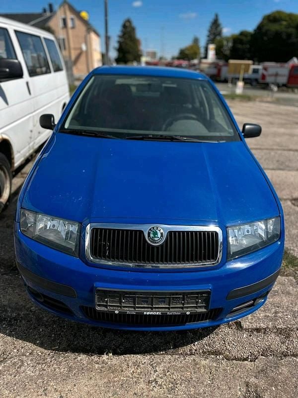 Blau Gebraucht 2007 Skoda Fabia Kleinwagen | 1.500 € (Superpreis) - Bild 1/4