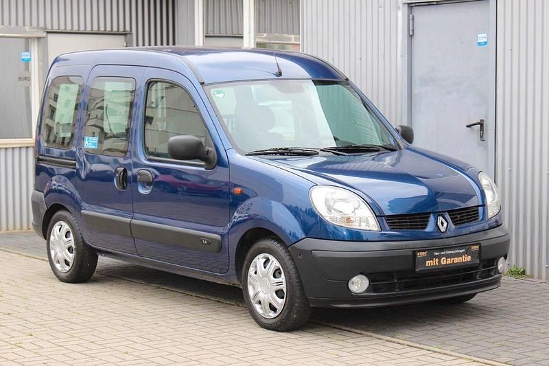 Gebraucht Renault Kangoo 75 PS (55 kW) 2002 Blau Van / Kleinbus