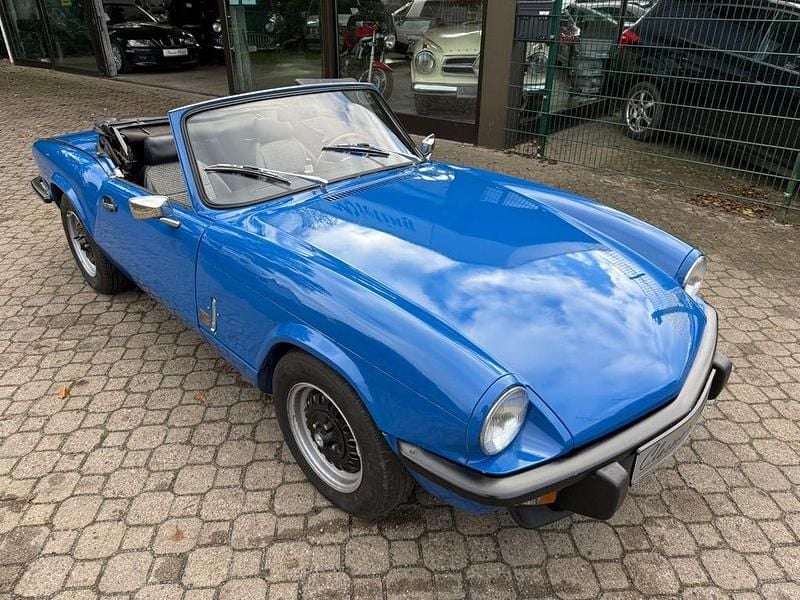 Blau Gebraucht 1978 Triumph Spitfire Cabrio | 6.750 € - Bild 1/4