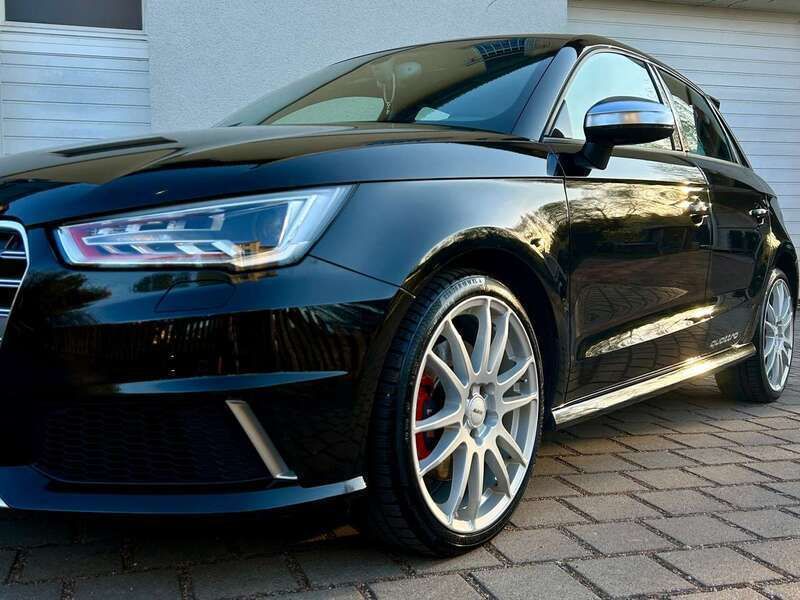 Schwarz Gebraucht 2017 Audi S1 Sportback Kleinwagen | 22.499 € (Etwas zu teuer) - Bild 1/4