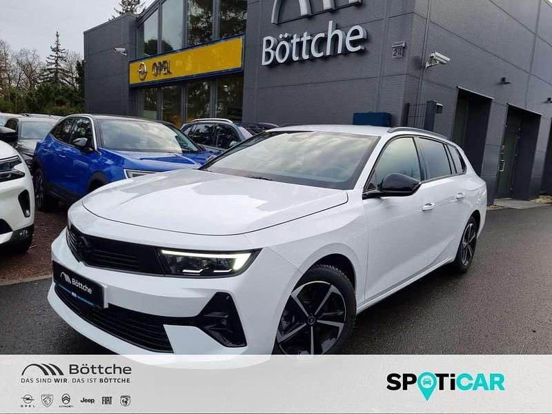 Gebraucht Opel Astra 131 PS (96 kW) 2024 Lack weiss banquise/typ aussenverkleidung spiegel flach standard Kombi