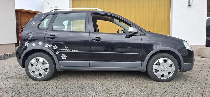 Gebraucht VW Polo Cross 80 PS (58 kW) 2007 Schwarz Kleinwagen