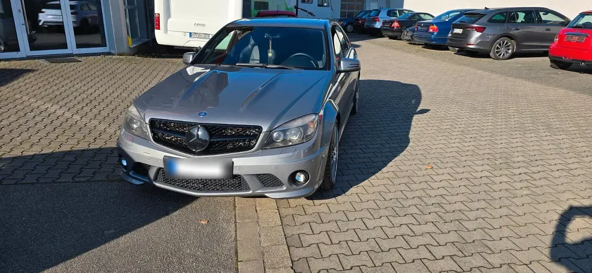 Gebraucht Mercedes C63 AMG AMG 457 PS (336 kW) 2009 Silber Limousine