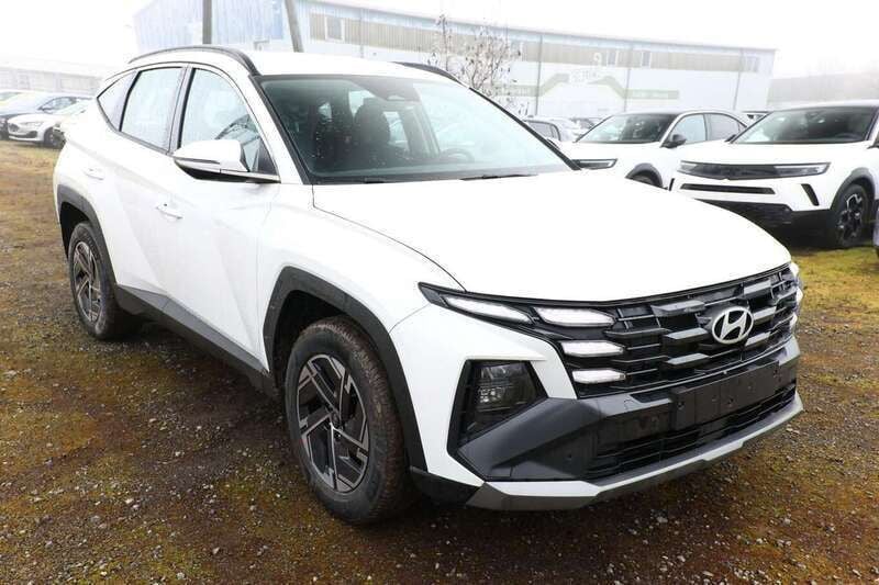 Atlas white Neu 2025 Hyundai Tucson Select SUV | 27.526 € (Superpreis) - Bild 1/4