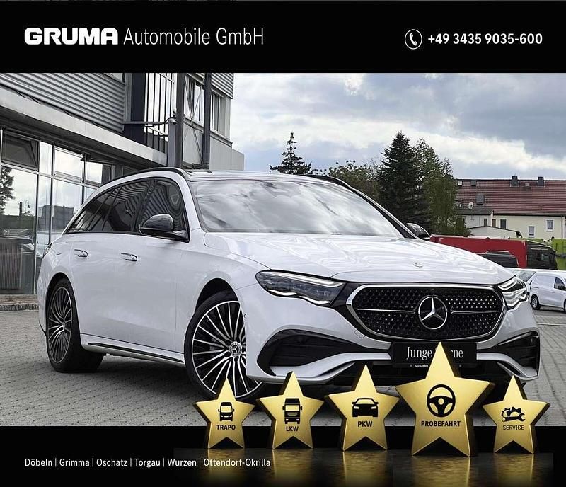 Manufaktur lack manufaktur opa Gebraucht 2023 Mercedes E220 AMG Kombi | 57.990 € - Bild 1/4