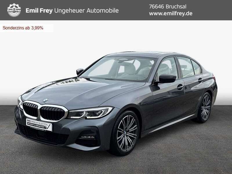 Grau Gebraucht 2019 BMW 320 M Sport Limousine | 31.890 € (Guter Preis) - Bild 1/3