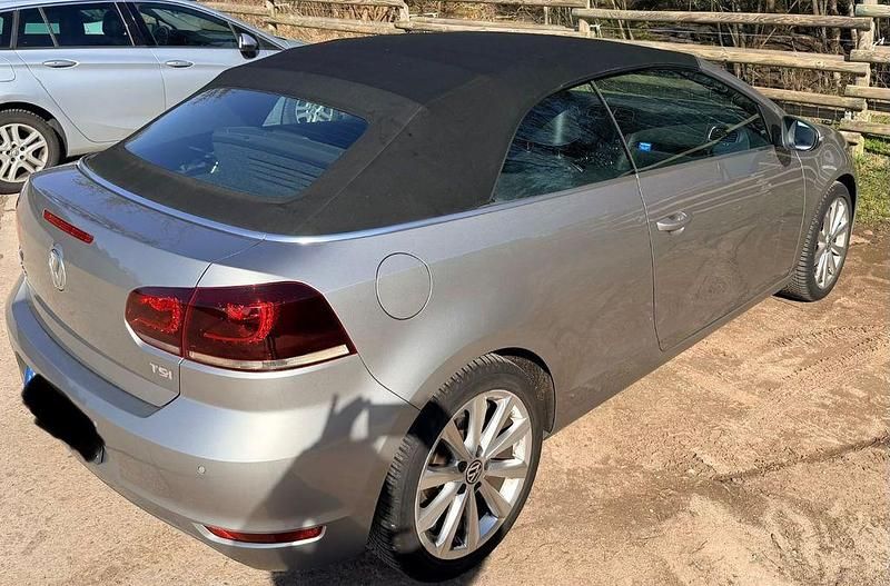 Gebraucht VW Golf Cabriolet 160 PS (117 kW) 2012 Silber Cabrio