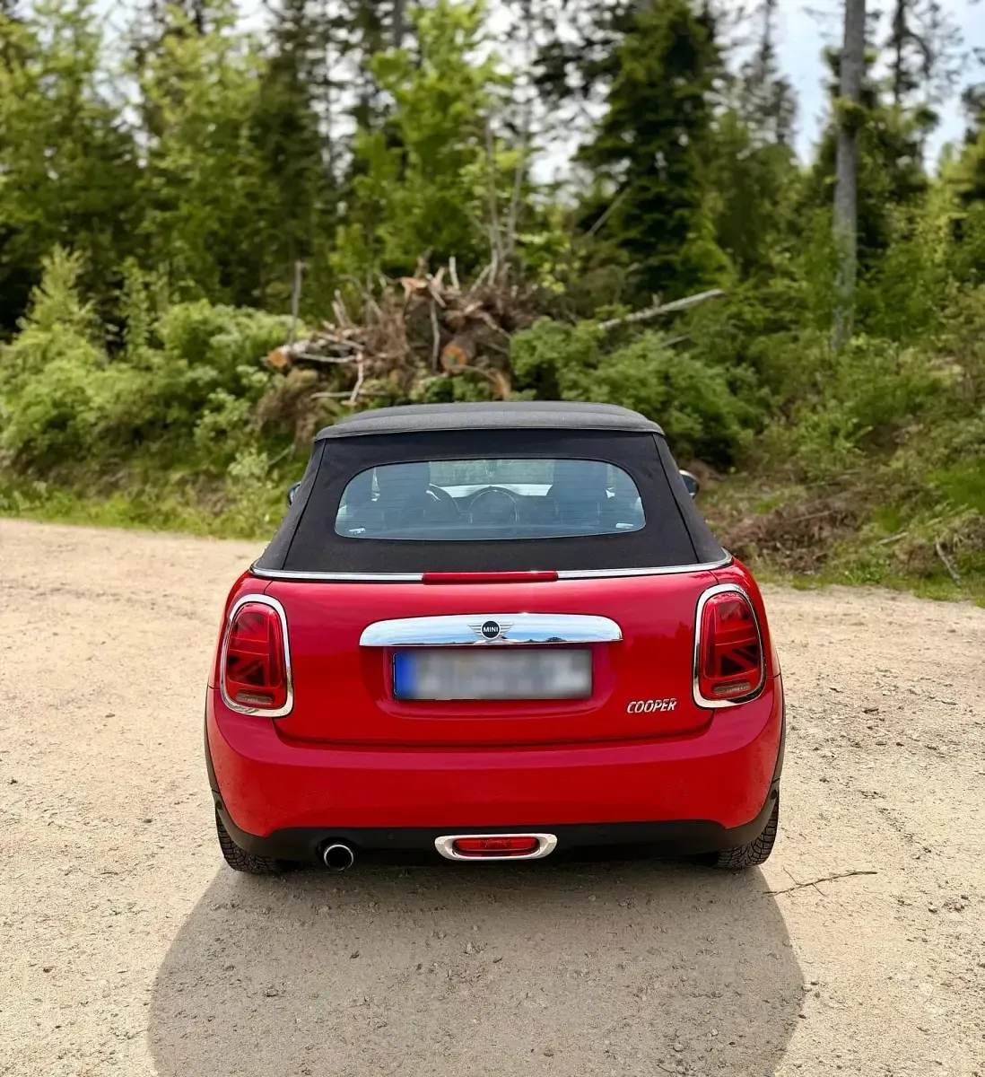 Gebraucht Mini Cooper Cabriolet 136 PS (100 kW) 2018 Rot Cabrio