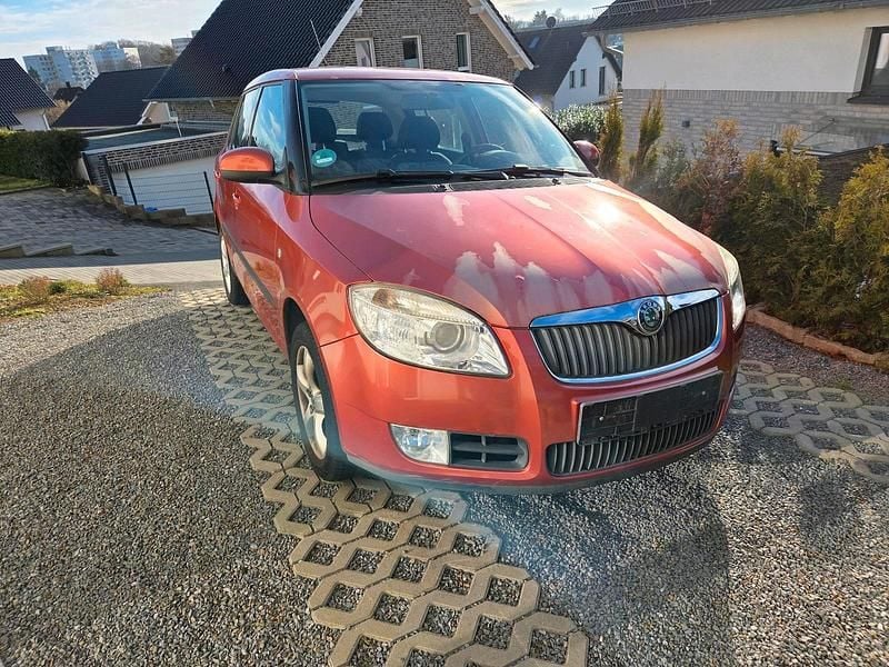 Gebraucht Skoda Fabia 70 PS (51 kW) 2008 Orange Kleinwagen