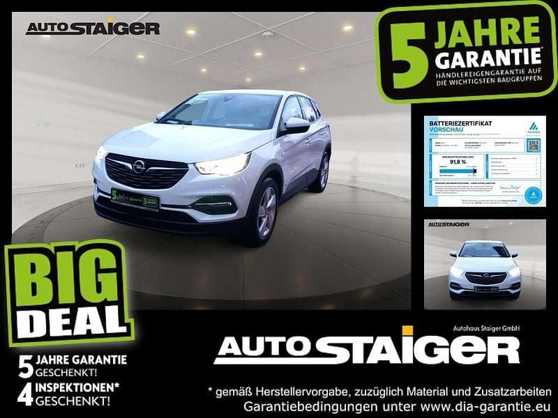 Jade weiss Gebraucht 2021 Opel Grandland X SUV | 18.777 € (Superpreis) - Bild 1/4