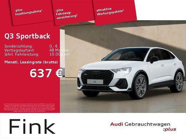 Weiß Gebraucht 2025 Audi Q3 Sportback S-Line SUV | 56.350 € - Bild 1/4
