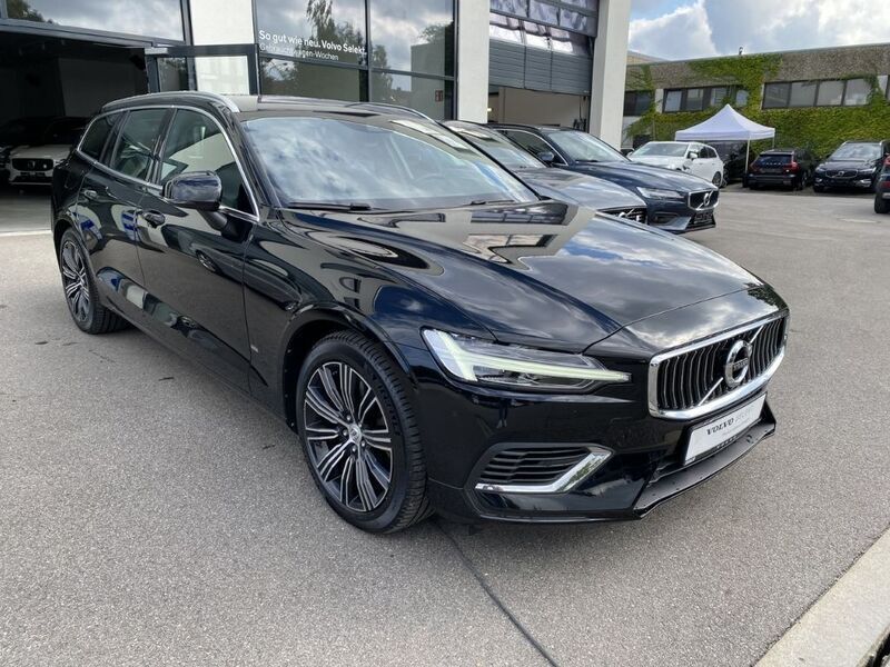 Gebraucht Volvo V60 Inscription 341 PS (250 kW) 2021 Black solid stone / solid (schwarz) Kombi