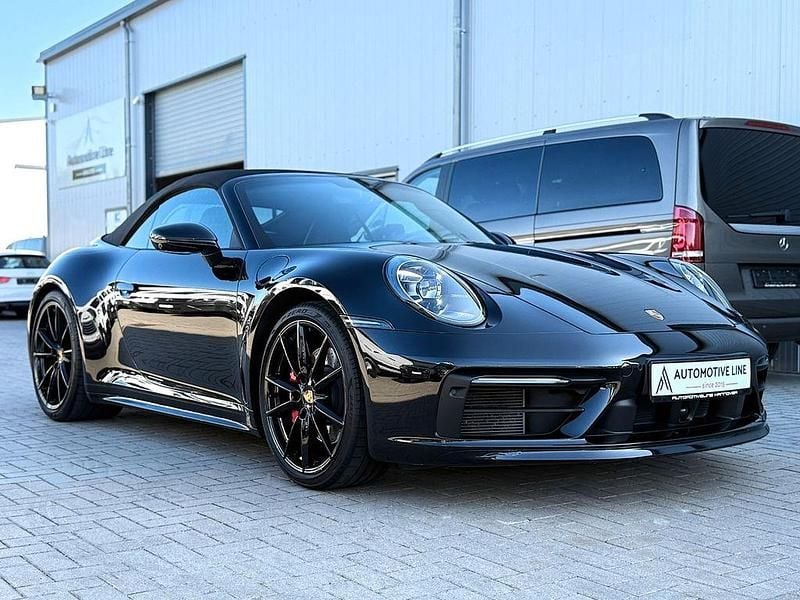 Schwarz Gebraucht 2022 Porsche 911 Carrera S Cabriolet Sport Cabrio | 140.950 € (Teuer) - Bild 1/4