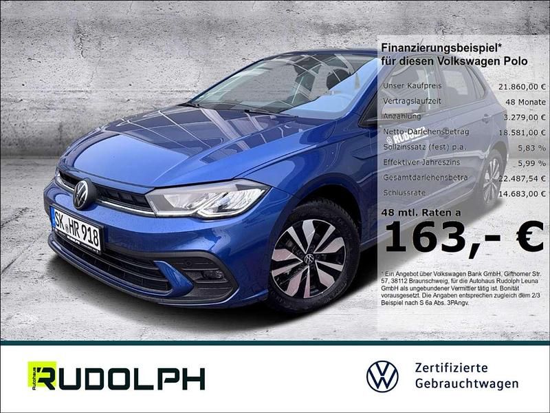 Blau Gebraucht 2025 VW Polo Goal Kleinwagen | 21.860 € (Fairer Preis) - Bild 1/4