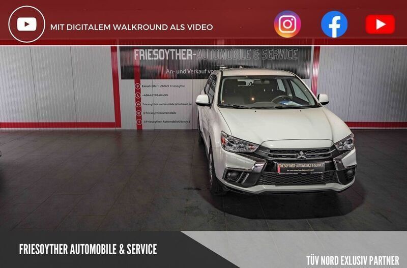 Weiß Gebraucht 2018 Mitsubishi ASX Basis SUV | 9.990 € (Fairer Preis) - Bild 1/4