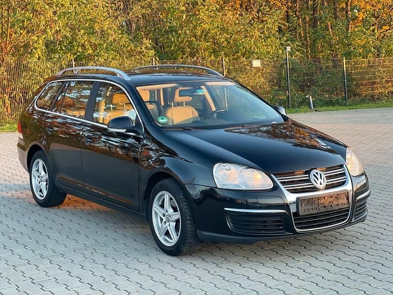Schwarz Gebraucht 2008 VW Golf V Comfortline Kombi | 4.999 € (Fairer Preis) - Bild 1/4