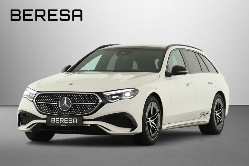 Unilack polarweiß Gebraucht 2024 Mercedes E220 AMG Kombi | 59.990 € (Teuer) - Bild 1/4
