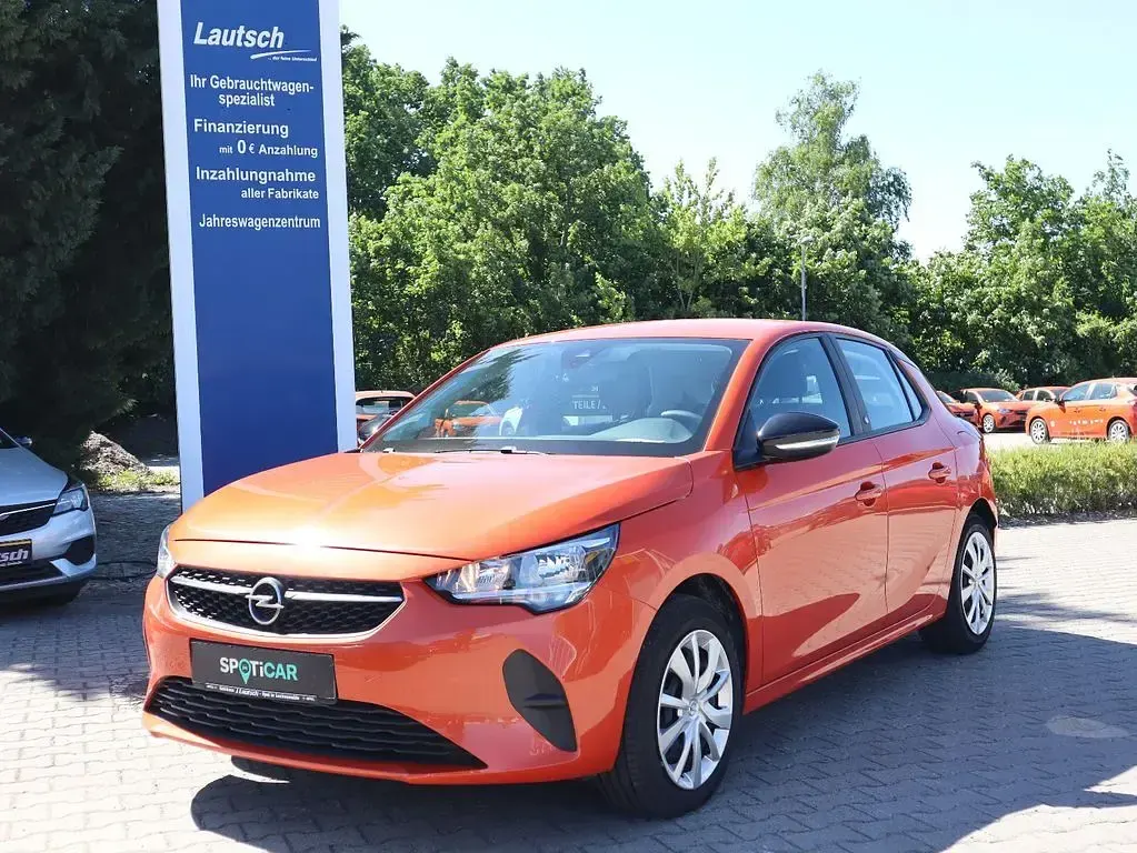 Gebraucht Opel Corsa-e Edition 100 kW (136 PS) 2022 Orange Kleinwagen