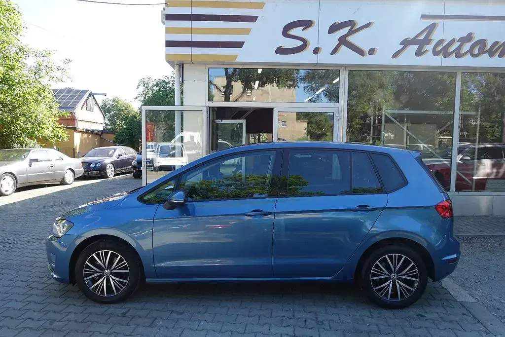 Gebraucht VW Golf Sportsvan Allstar 150 PS (110 kW) 2016 Blau Van / Kleinbus