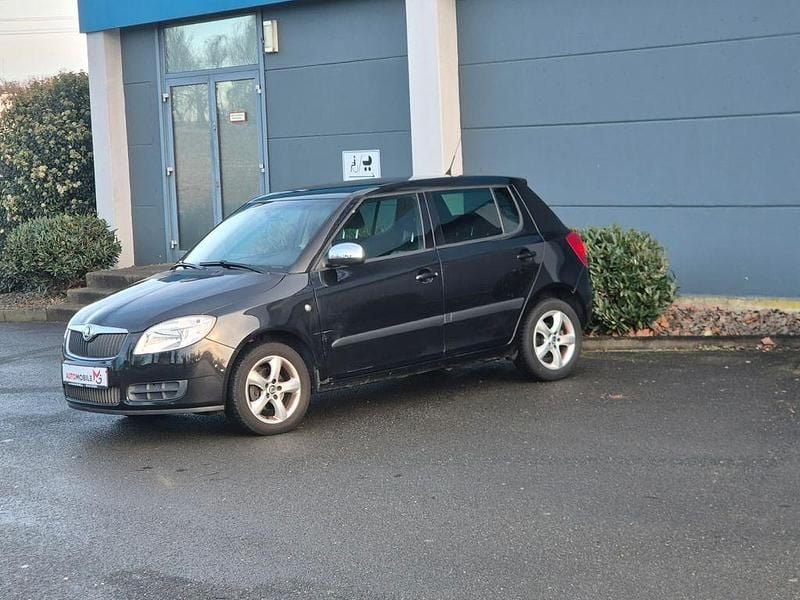 Gebraucht Skoda Fabia Style 86 PS (63 kW) 2009 Schwarz Limousine