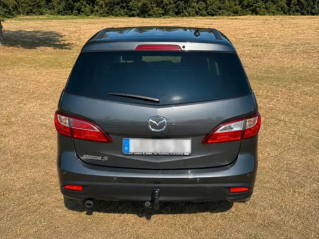 Gebraucht Mazda 5 Prime-Line 150 PS (110 kW) 2013 Grau Van / Kleinbus