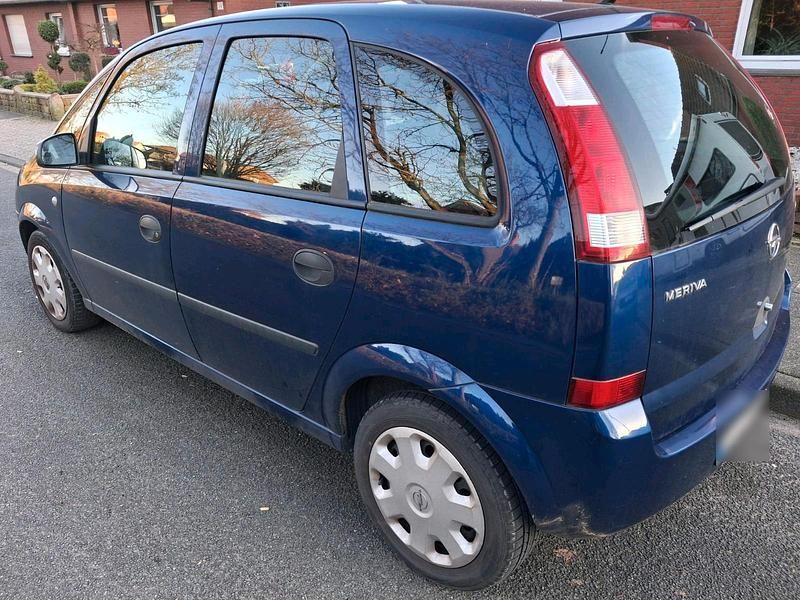 Gebraucht Opel Meriva 101 PS (74 kW) 2004 Blau Van / Kleinbus