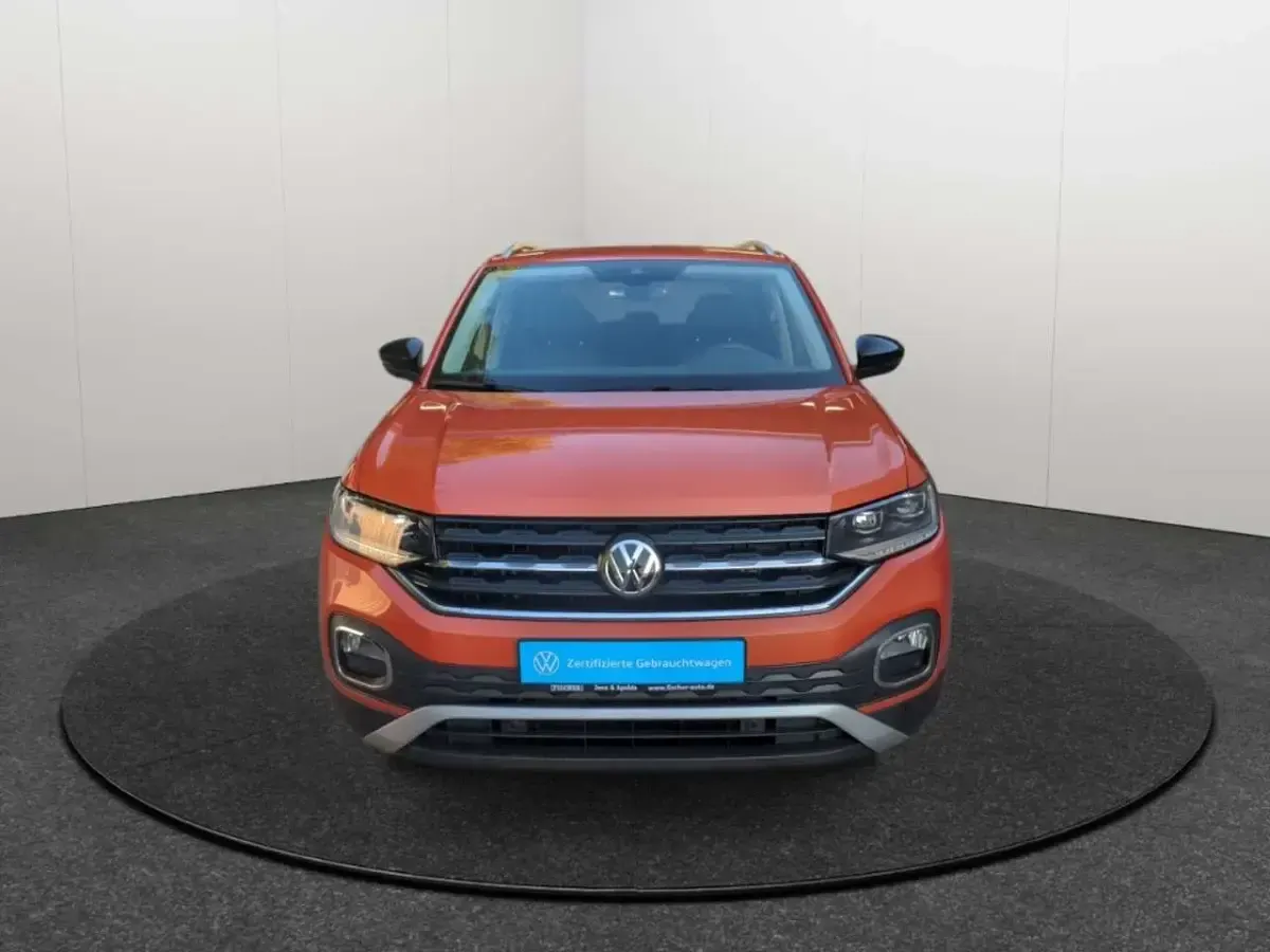 Gebraucht VW T-Cross Style 116 PS (85 kW) 2020 Orange SUV