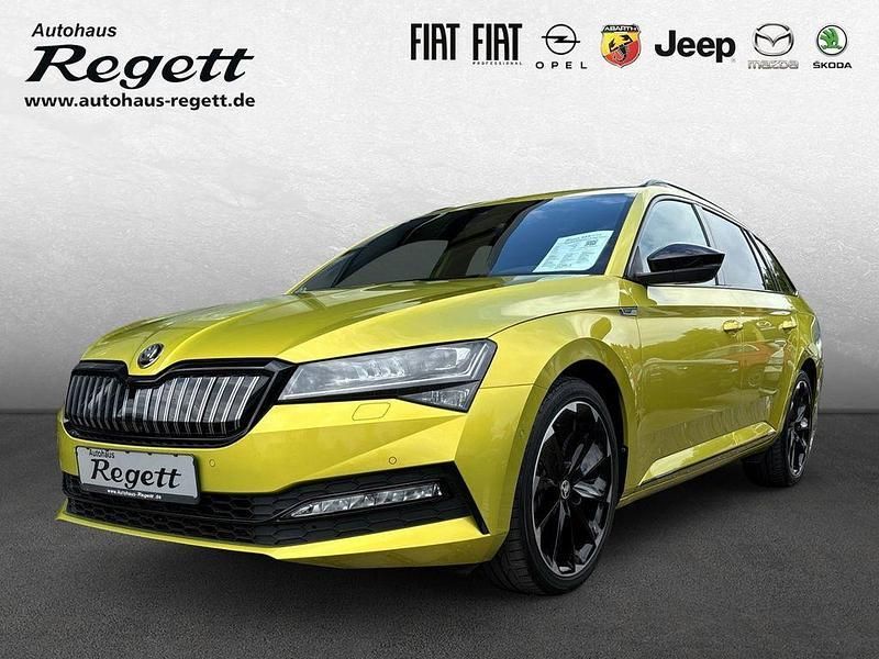 Gold Gebraucht 2021 Skoda Superb SportLine Kombi | 26.990 € (Etwas zu teuer) - Bild 1/4