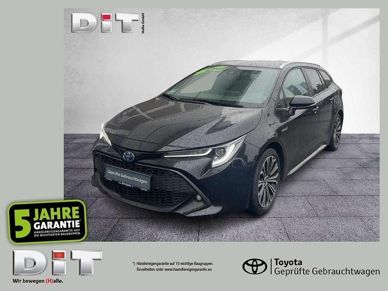 Black mica / ink Gebraucht 2020 Toyota Corolla Kombi | 20.190 € (Fairer Preis) - Bild 1/4