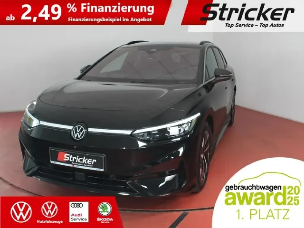 Gebraucht VW ID.7 Pro 210 kW (286 PS) 2025 Schwarz Kombi