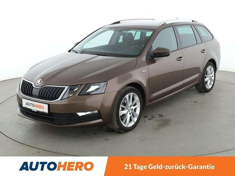 Hneda maple/maple brown Gebraucht 2018 Skoda Octavia Clever Kombi | 18.210 € (Etwas zu teuer) - Bild 1/3