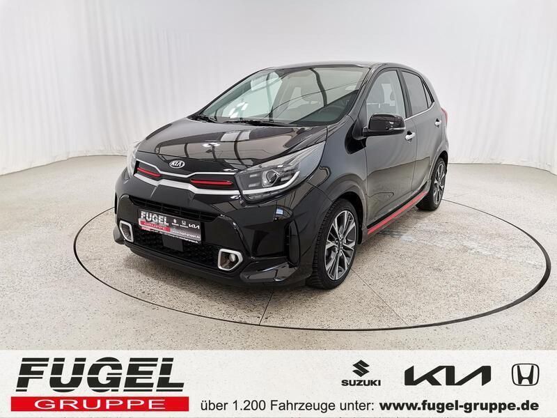 (abp) auroraschwarz met. Gebraucht 2021 Kia Picanto GT-Line Kleinwagen | 14.999 € (Fairer Preis) - Bild 1/4