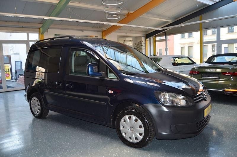 Gebraucht VW Caddy Trendline 105 PS (77 kW) 2012 Blau Van / Kleinbus