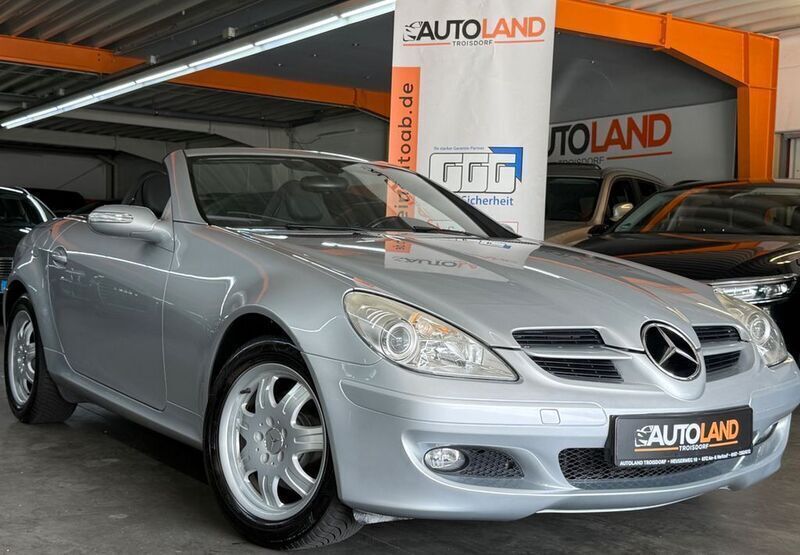 Silber Gebraucht 2007 Mercedes SLK200 Cabrio | 7.999 € (Fairer Preis) - Bild 1/4