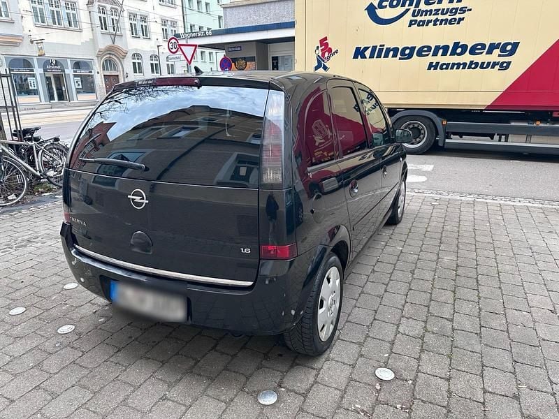 Gebraucht Opel Meriva 105 PS (77 kW) 2008 Schwarz Van / Kleinbus