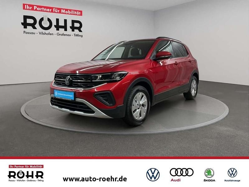 Kings red metallic Gebraucht 2024 VW T-Cross Life SUV | 22.340 € (Fairer Preis) - Bild 1/4