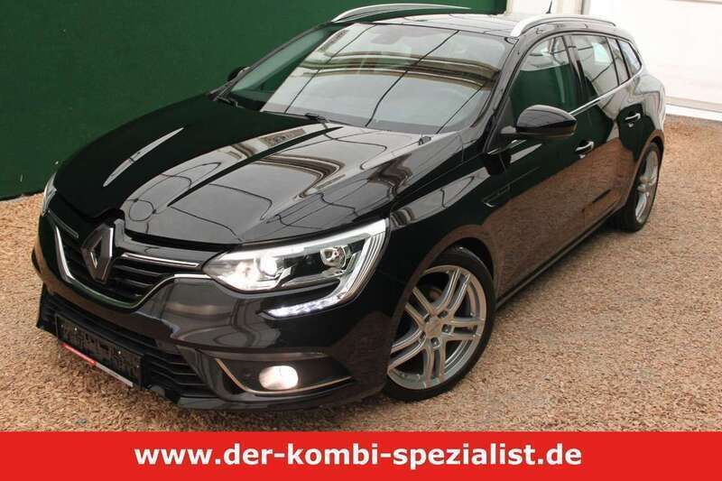 Schwarz Gebraucht 2017 Renault Mégane GrandTour Kombi | 12.600 € (Fairer Preis) - Bild 1/4