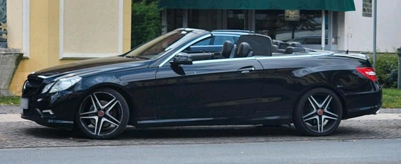 Usata Mercedes E350 2009 Nero Cabrio