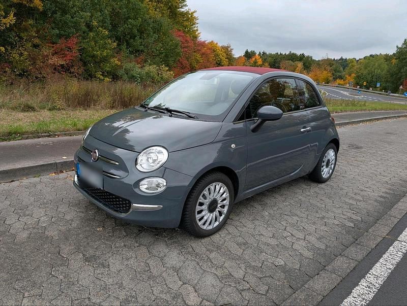 Grau Gebraucht 2018 Fiat 500C Cabrio | 9.150 € (Guter Preis) - Bild 1/4