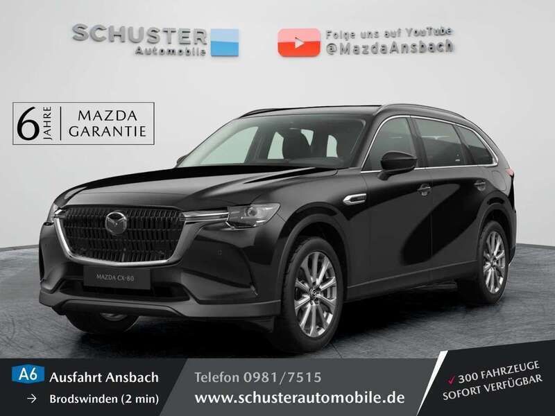 Grau Neu 2025 Mazda CX-80 Exclusive SUV | 58.780 € (Guter Preis) - Bild 1/3